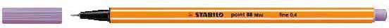 Stilolaps fineliner Stabilo Point 88 88/58, majë e hollë, ngjyrë lejla