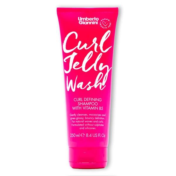Shampo për flokë kaçurrela Umberto Giannini Curl Jelly Wash, 250ml