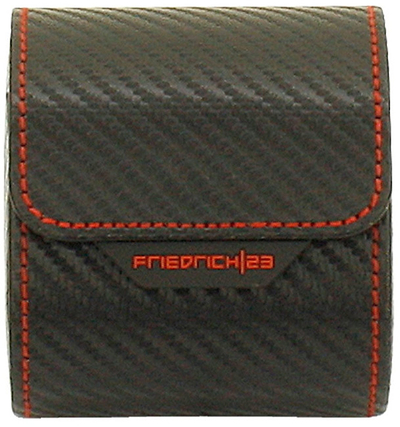 Kuti për orë Friedrich Lederwaren Carbon 32057-2, e zezë