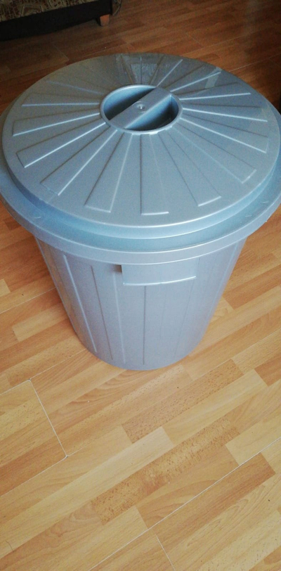 Kosh plehrash OKT Supermax, 50L, plastikë, gri