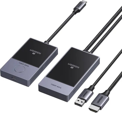 Transmetues wireless HDMI Ugreen CM737, USB C, Full HD 1080p, i zi