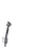 Dush dore për bide Hansgrohe Bidette 32128000, Crometta 85 Variojet, me zorren 1.6m, krom