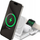Karikues 3 në 1 Anker MagGo 3, MagSafe Qi2, për iPhone Apple Watch AirPods, i bardhë