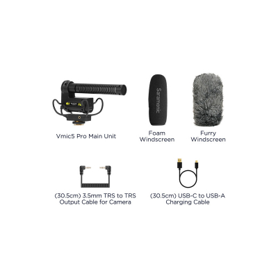 Saramonic Vmic5 Pro Mikrofon On-Camera Supercardioid Shotgun