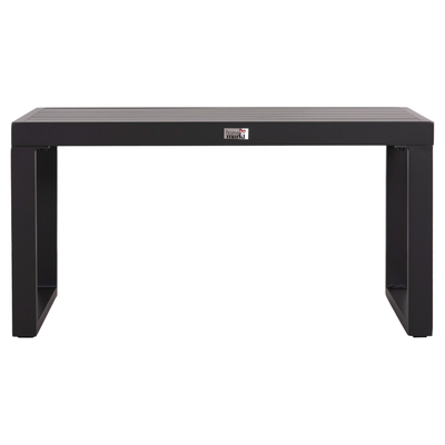 Tavolinë anësore lezho Sentry HM6275.03, alumin, 87×43.5×45cm, gri e errët