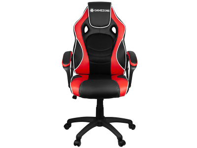 Karrige gaming DeLonghi Tracer GameZone GC33, lëkurë PU, deri 120kg, zi kuqe
