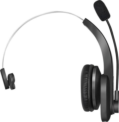 Kufje Bluetooth LogiLink, mono me mikrofon, me stacion karikimi, të zeza