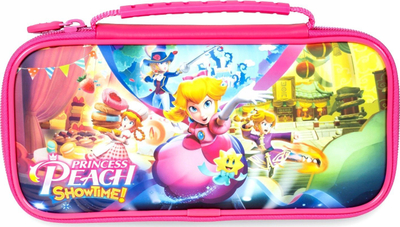 Çantë mbrojtëse Nintendo Game Traveler Deluxe Princess Peach ShowTime, për Nintendo Switch, udhëtimi, rozë