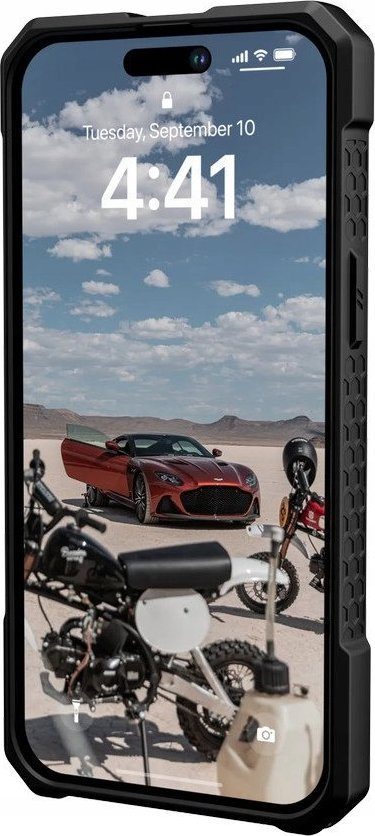 Këllëf telefoni UAG Monarch Pro Kevlar për iPhone 14 Pro Max 6.7", me MagSafe, i zi