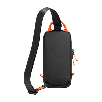 Çantë sling Tomtoc për Nintendo Switch 2, model 2025, mbrojtëse, i zi