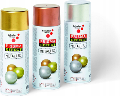 Spray bojë metalike Schuller Metallic Pro, efekt bakri, 400 ml