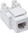 Prizë keystone telefonike Intellinet 502795, RJ11 RJ12, punch down, e bardhë