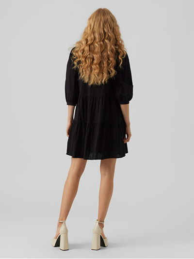 Фустан VERO MODA VMPRETTY Regular Fit, црн
