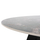 Tavolinë e rrumbullakët Zod Φ135×74 Hcm (HM9852.03), gjelbër/ zezë
