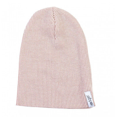 Kapuç për bebe Lodger Beanie Ciumbelle, 6–12 mujsh, pambuk, ngjyrë tan