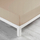 Çarçaf fitted LINETTE, 160 x 200 cm, pambuk, i bardhë
