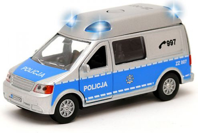 Furgon i policisë lodër Hipo Auto, i argjendtë