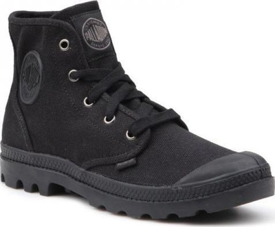 Çizme Palladium Pampa Hi, kanavacë pambuku, taban gomë, bezhë