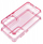 Mbulesë telefoni Matrix Clear Case për Samsung A36 5G, transparent, kornizë pluhurta rozë
