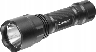 Dritë dore taktike Mactronic Black Eye, 1000 lm, me bateri që rimbushet, e zezë