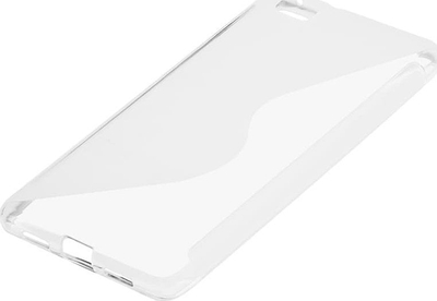 Mbrojtëse telefoni Huawei P8 Lite, silikon transparente S, e tejdukshme
