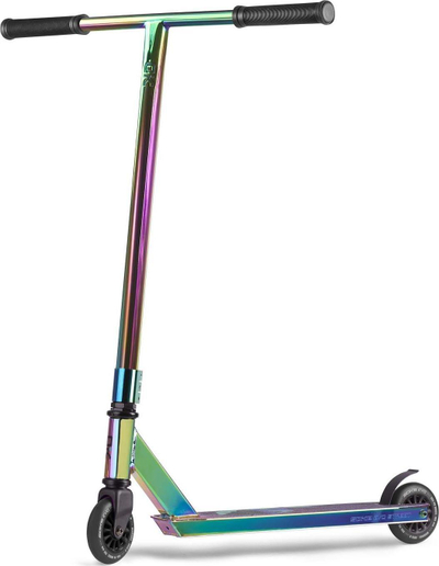 Trotinet stunt Soke EVO Street Light Rainbow 1646, deri 100kg, rrota PU, shumëngjyrësh