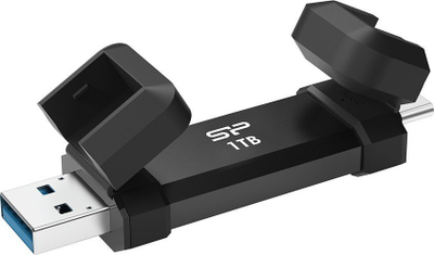 SSD i jashtëm Silicon Power DS72, 500GB, USB Type C, i zi