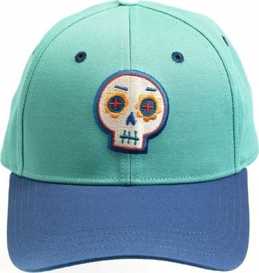 Kapelë kostumi Djeco Skull, me formë kafka, për kalamaj, shumëngjyrëshe