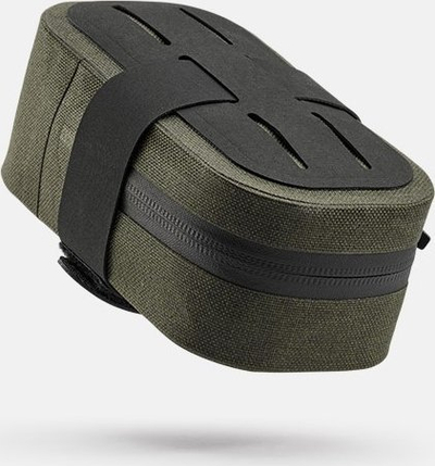 Çantë ndenjëse biçiklete Brooks Scape Saddle Pocket, 0.7L, e papërshkueshme nga uji, jeshile Mud