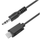 Kabllo audio Hama, USB-C- 3,5 mm, stereo, 0,75 m