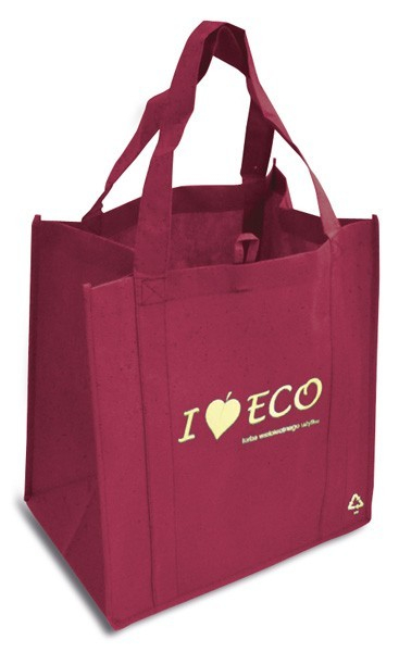 Çantë krahu Kappus I Love Eco, e kuqe