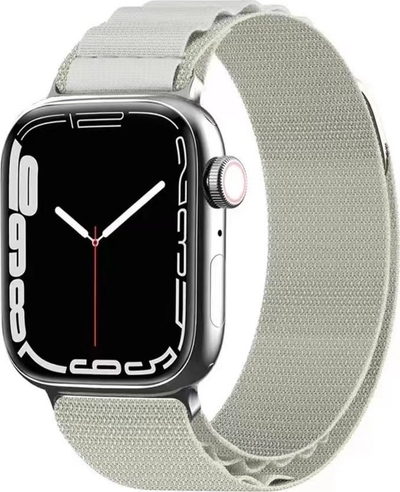 Rrip ore i mençme COTECi W95 Ultra Alpine Loop, për Apple Watch 42 44 45 49mm, material najlon, i bardhë