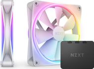 Ventilator kasë NZXT F140 RGB DUO Twin Pack, 14 cm, set 2 copë, i bardhë