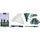 Set aksesorësh për kopsht Garden Accessories, 52 pjesë, 19x2x30cm, jeshil