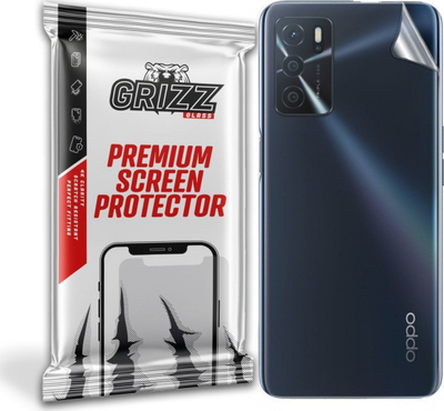 Folie mbrojtëse e pasme GrizzGlass SatinSkin për Oppo A54s, transparente