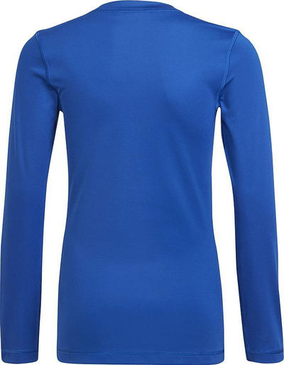 Bluzë termo për kalamaj adidas Techfit Compression Jr H23155, me mëngë të gjata, kompresuese, blu