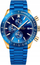 Orë burrash Giewont Chronograph GW8720-B5, xham safiri, kronograf, blu bakër