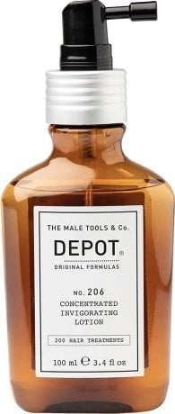 Set rigjallërues flokësh Depot Invigorating Kit C, shampo 250 ml, locion 100 ml, kundër rënies së flokëve