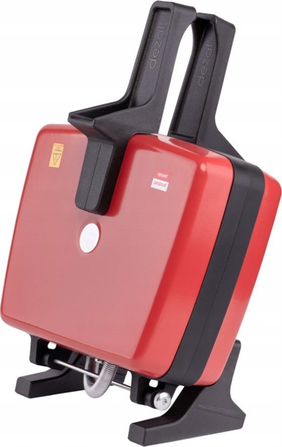 Aпарат за вафли DEZAL 301.6.1 N, 1300W, нелепливи плочи, металик