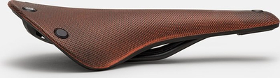 Selino biçiklete Brooks C17 Cambium, shina çeliku, 464g, portokalli