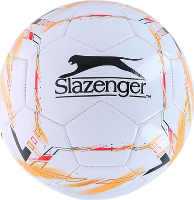 Фудбалска топка Slazenger Soccer Ball, големина 5, бело-портокалова