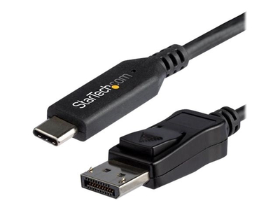 Kabllo USB-C në DisplayPort StarTech CDP2DP146B, 1.8 m, 8K, e zezë