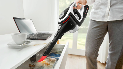 Grykë pastrimi Bosch BHZUKYD Unlimited, për tastierë dhe sirtar, me dritë LED, e zezë