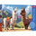 Puzzle për fëmijë Trefl Colorful Llamas, 200 pjesë, 7+