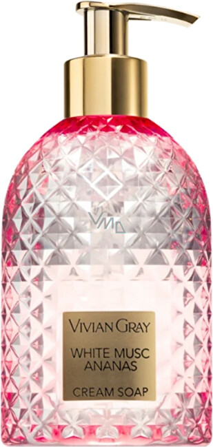 Sapun i lëngshëm për duar Vivian Gray White Musc & Pineapple, 300 ml