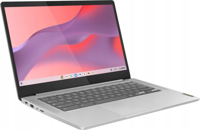 Laptop Lenovo IdeaPad Slim 3 Chromebook 14", MediaTek Kompanio 520, 8GB RAM, gri