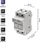 Bazë siguresash DC Qoltec 52584, 2P 1000V 30A, 10x38 mm, gri