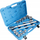 Set çelësa goditës ASTA S-34166SH, 16 copë, 3/4", gri