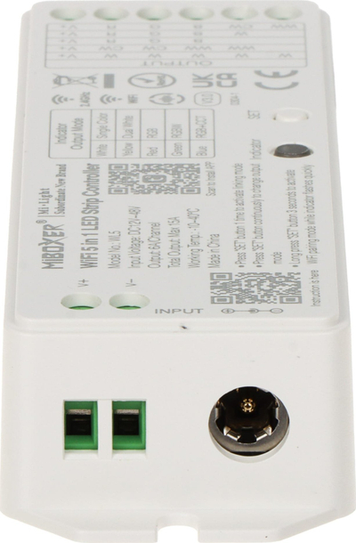 Kontrollues LED Milight Miboxer WL5, 5 në 1, Wi-Fi, i bardhë