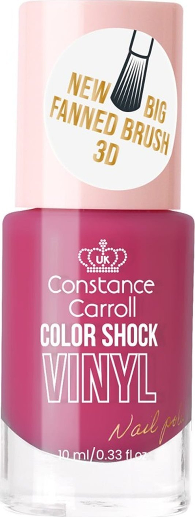 Llak thonjsh Constance Carroll Vinyl Color Shock nr. 16, 10 ml, fuchsia